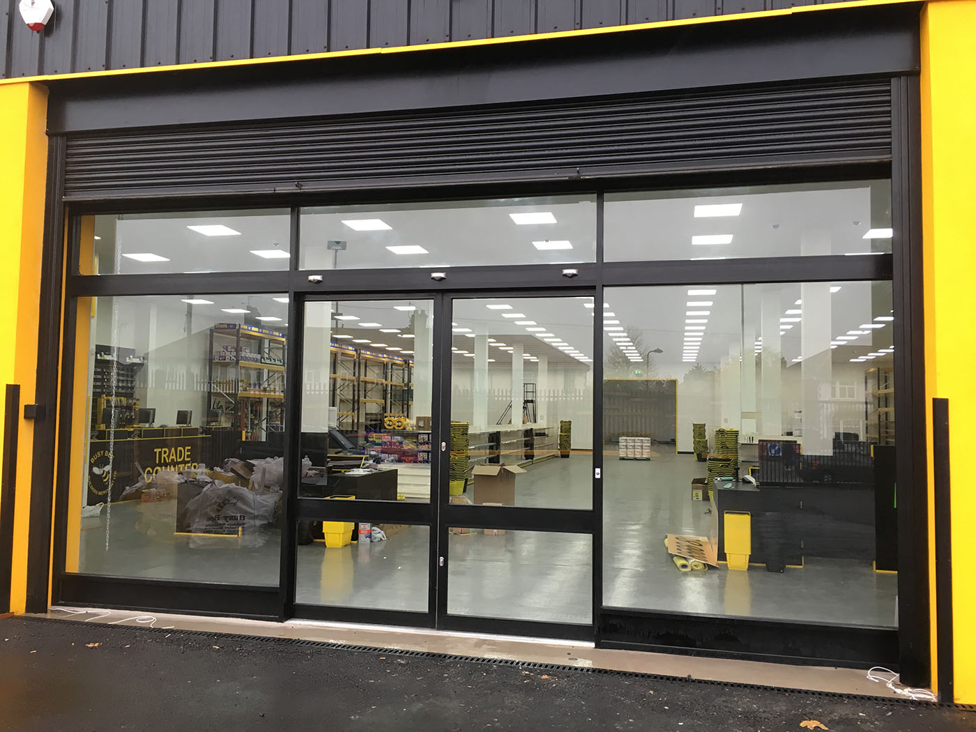 Aluminium Shopfronts Installation in London Aluminium Glass Sliding