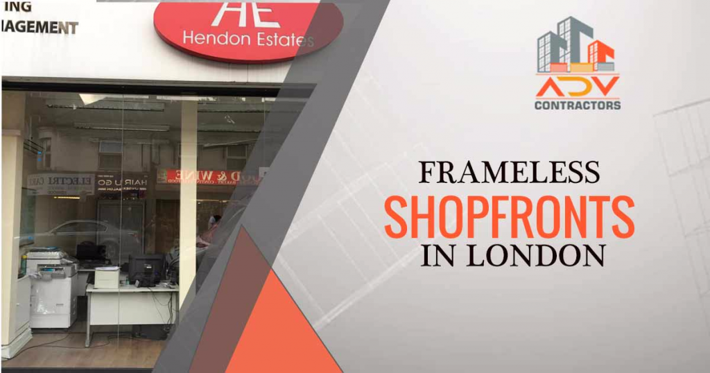 Shopfronts in North London