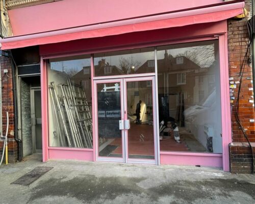 Automatic Shop Front Door