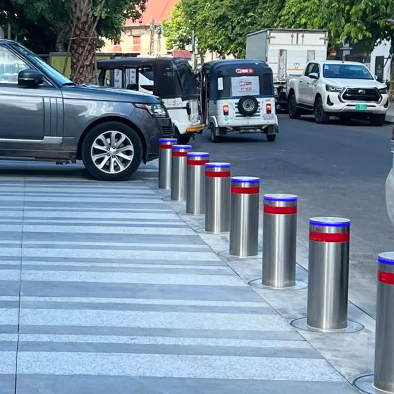 Automatic Bollards London, UK