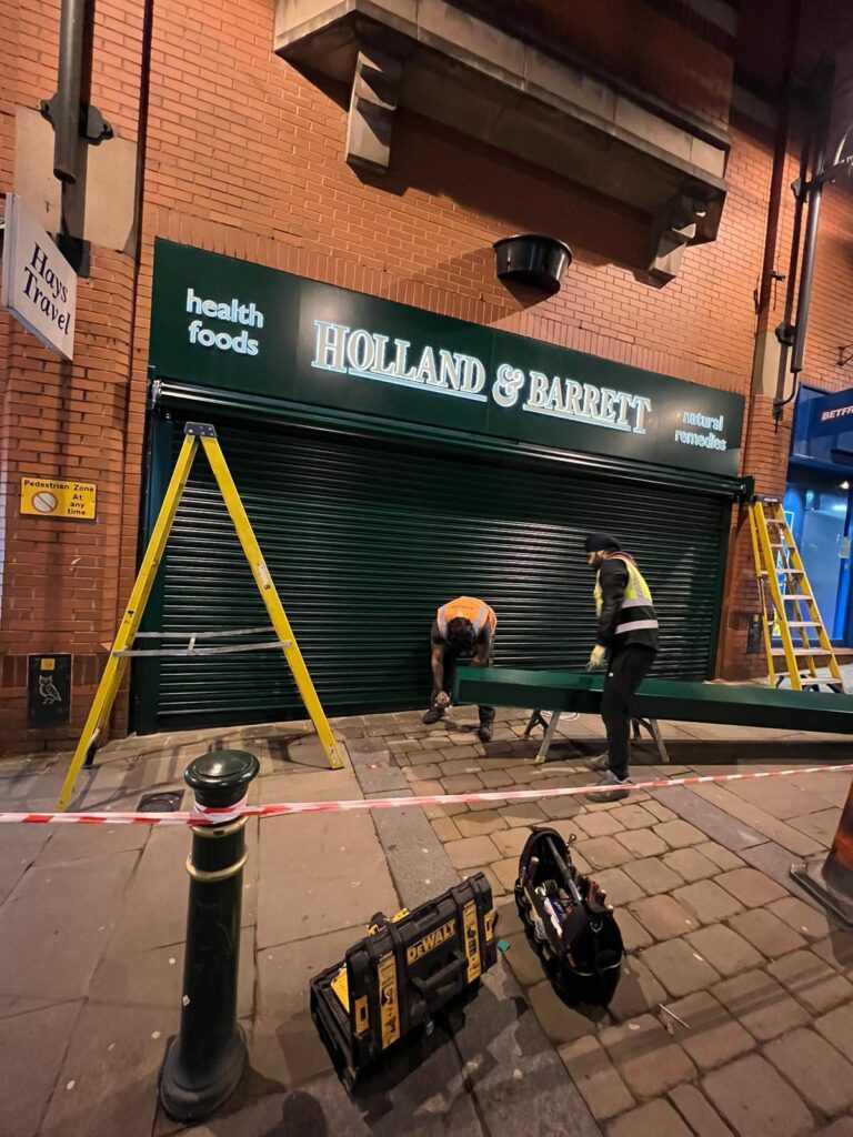 roller shutter repair