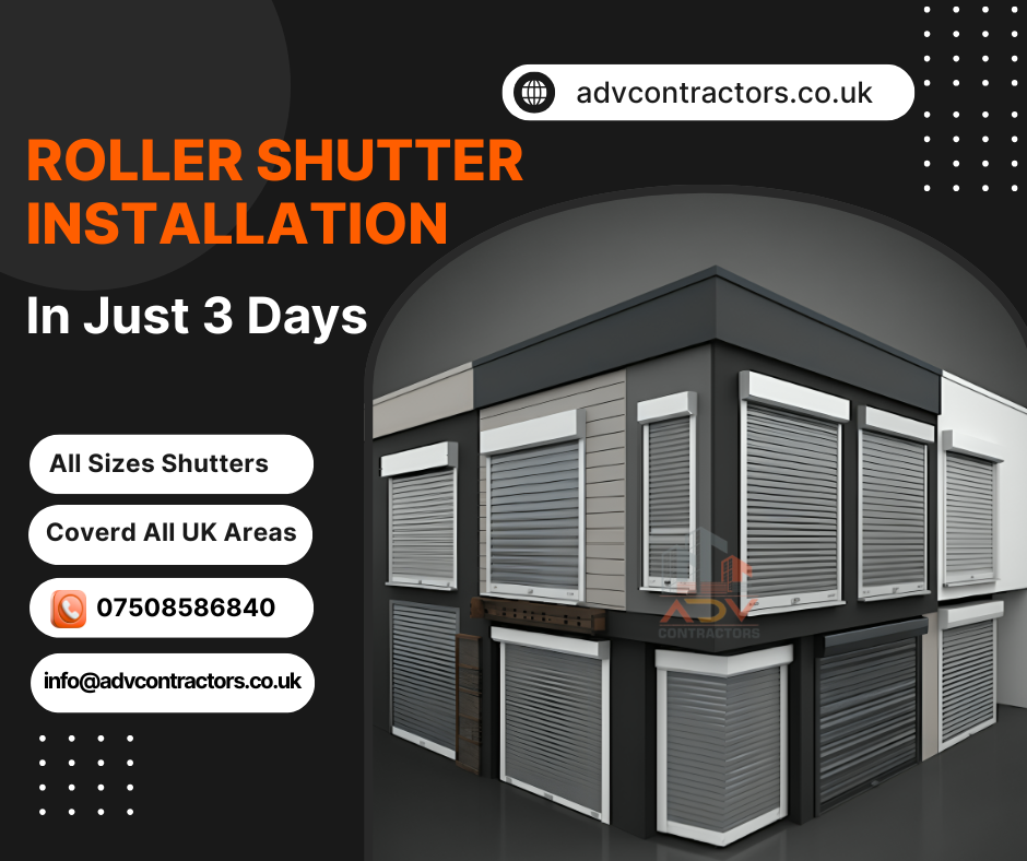 Roller Shutter Installation In just 3 Days