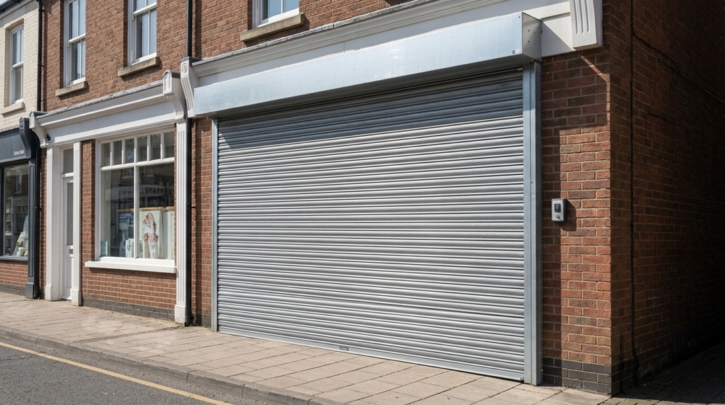 External Roller Shutter in Installation