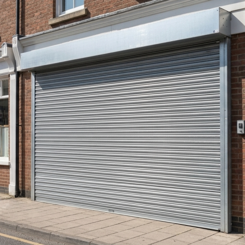 External Roller Shutter in Installation